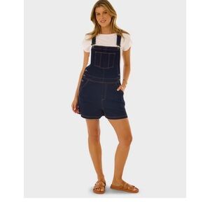 KanCan Navy Blue Denim XS Overalls